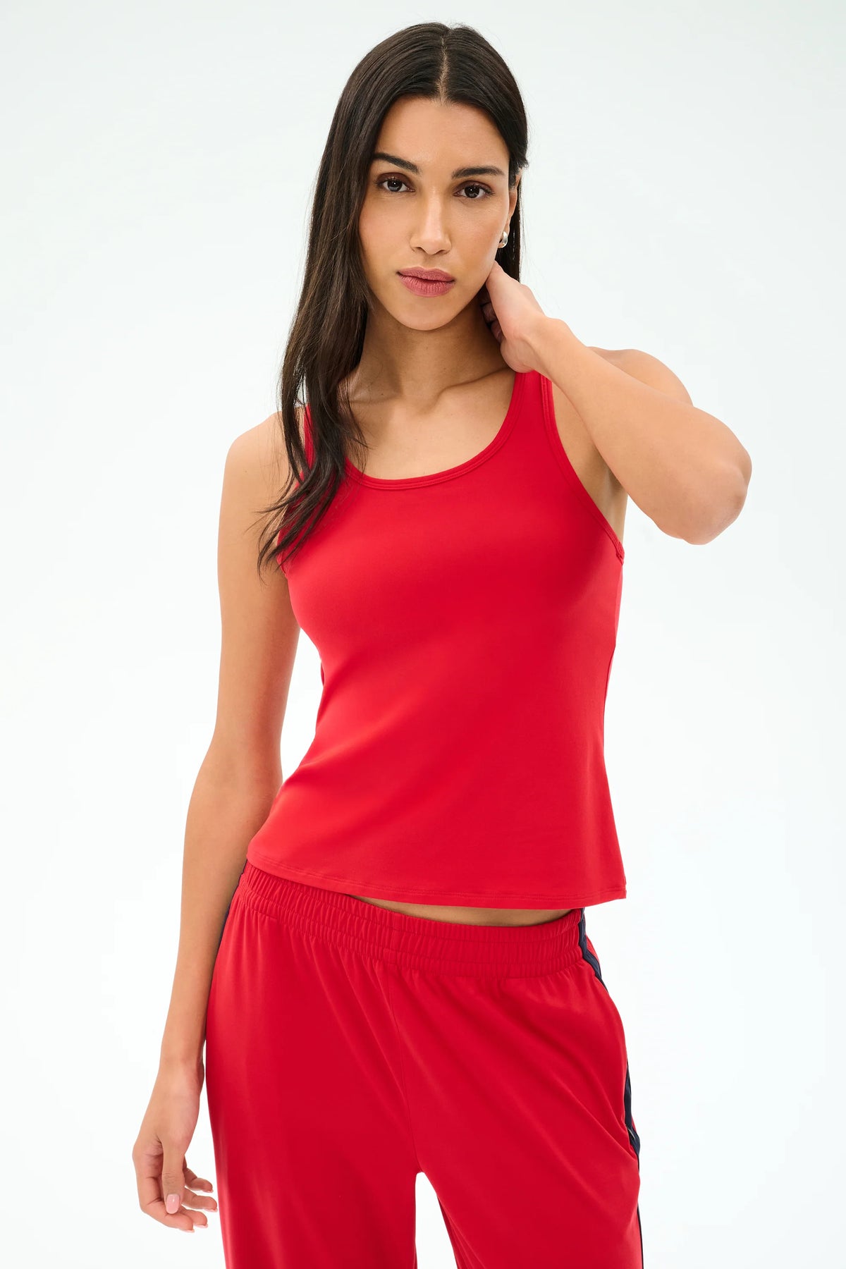 Mel Airweight Lite Tank - Pirate Red