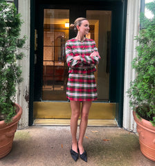Couturebud The Hallie Skirt - Multi Tartan