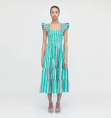 Couturebud The Ellie Nap Dress - Sunset Stripe