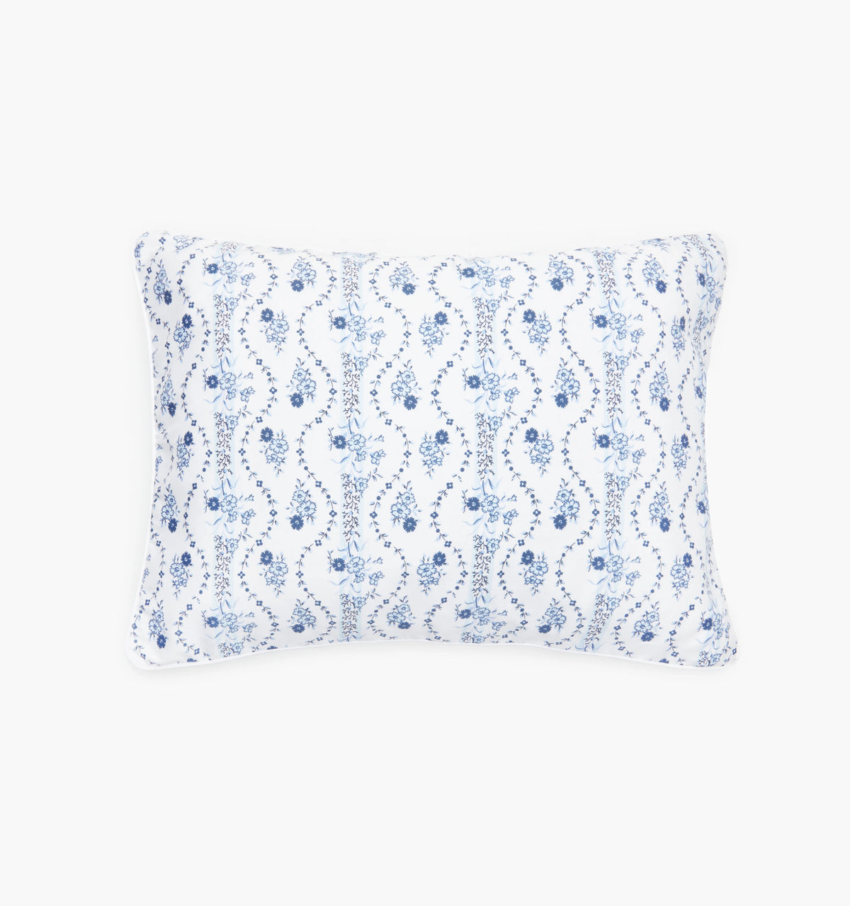 Couturebud The Mini Pillowcase - Blue Vine Stripe