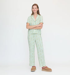 Couturebud The Marina Pajama Set - F. Steiner & Co. Archive Eucalyptus Floral