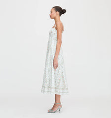 Couturebud The Margot Dress -  Green Provence Floral