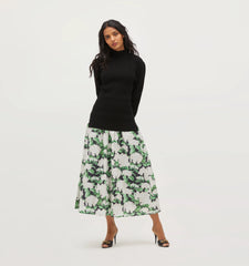 Couturebud The Winter Sweater - Black Rib Knit