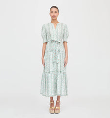 Couturebud The Yara Dress -  Green Provence Floral