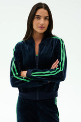 Heritage Velour Bomber