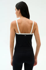 Monah Rigor Tank - Black/White