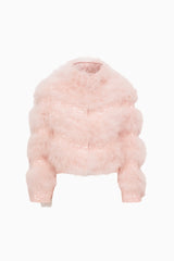 Little Girls Trislyn Feather Sequin Jacket