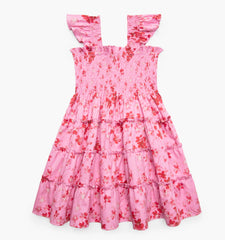 Couturebud The Tiny Ellie Nap Dress - Pink Sweet Peas