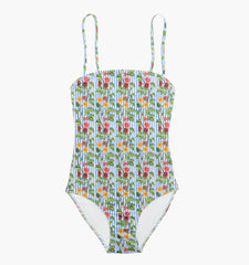 Couturebud The Giana One Piece - Geranium Stripe