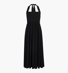 Couturebud The Maternity Fleur Dress - Black Jersey