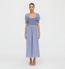 CouturebudThe Madeline Nap Dress - Navy Gingham