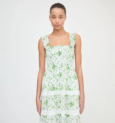 CouturebudThe Kimmy Nap Dress - Green Sweet Peas