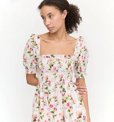 Couturebud The Scarlett Nap Dress - Pink Bluebonnet