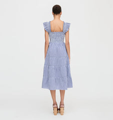 Couturebud The Ellie Nap Dress - Navy Gingham