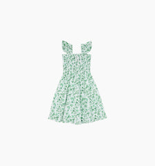 CouturebudThe Hill House x La Coqueta Tiny Ellie Nap Dress - Green Bird Floral