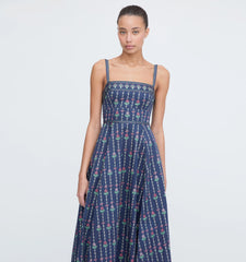 CouturebudThe Margot Dress - Navy Trailing Fern