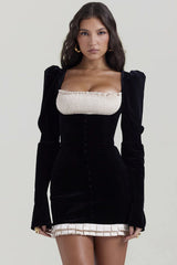 Azaria Black Vintage Dress