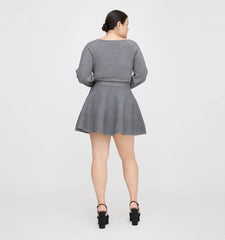 Couturebud The Constantine Skirt - Heather Grey