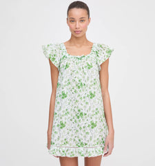 CouturebudThe Lucinda Nightgown - Green Sweet Peas