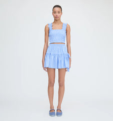 CouturebudThe Azalea Nap Top - Blue Stripe