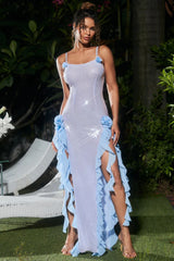 Othniel Sequin Embellished Ruffle Dress