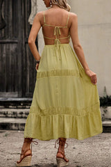 Taking Sides Maxi Dress