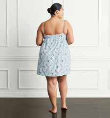Couturebud The Aurora Sleep Dress - Pond Floral