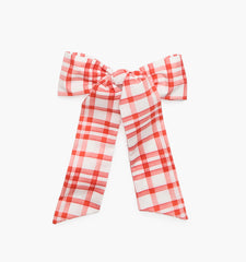 CouturebudThe Belle Bow - Cherry Watercolor Gingham