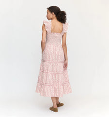 Couturebud The Ellie Nap Dress - Pink Emma Stripe