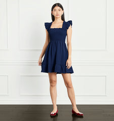 Couturebud The Elizabeth Nap Dress - Navy Crepe