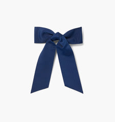 Couturebud The Belle Bow - Navy Grosgrain