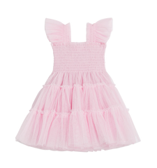 Couturebud The Tiny Tulle Ellie Nap Dress - Pink Tulle