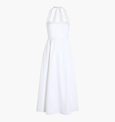 Couturebud The Fleur Midi Dress - White