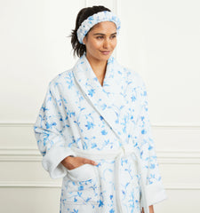 Couturebud The Bath Headband - Blue Botanical