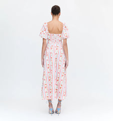 CouturebudThe Matilda Dress - Pomegranate Stripe