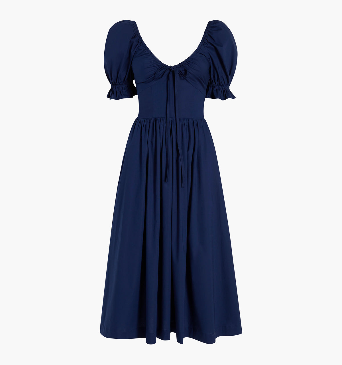 Couturebud The Ophelia Dress - Navy Poplin