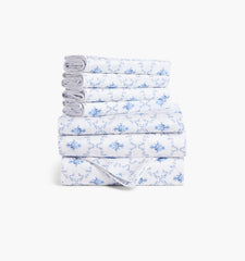Couturebud The Bed Set - Blue Trellis