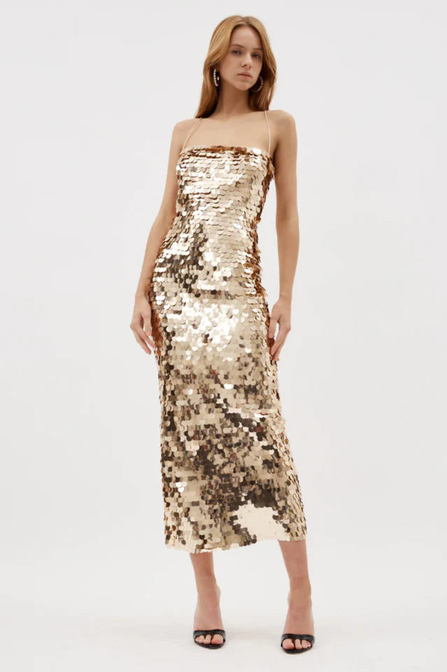 Phoenix Sequin Slip Dress