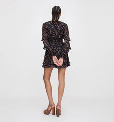 Couturebud The Sofie Mini Nap Dress - Fuchsia Lucky Charm