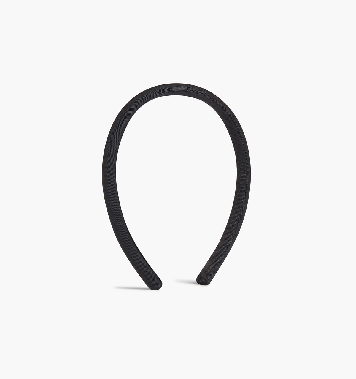 Couturebud The Maeve Headband - Black Grosgrain