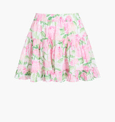Couturebud The Paz Skirt - Pink Hydrangea