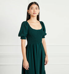 Couturebud The Louisa Nap Dress - Botanical Garden Crepe