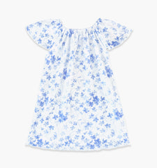 Couturebud The Tiny Keira Dress - Blue Sweet Peas