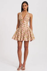Mackenzie Floral Print Mini Dress