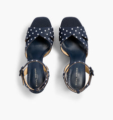Couturebud The Party Platform - Navy White Dot