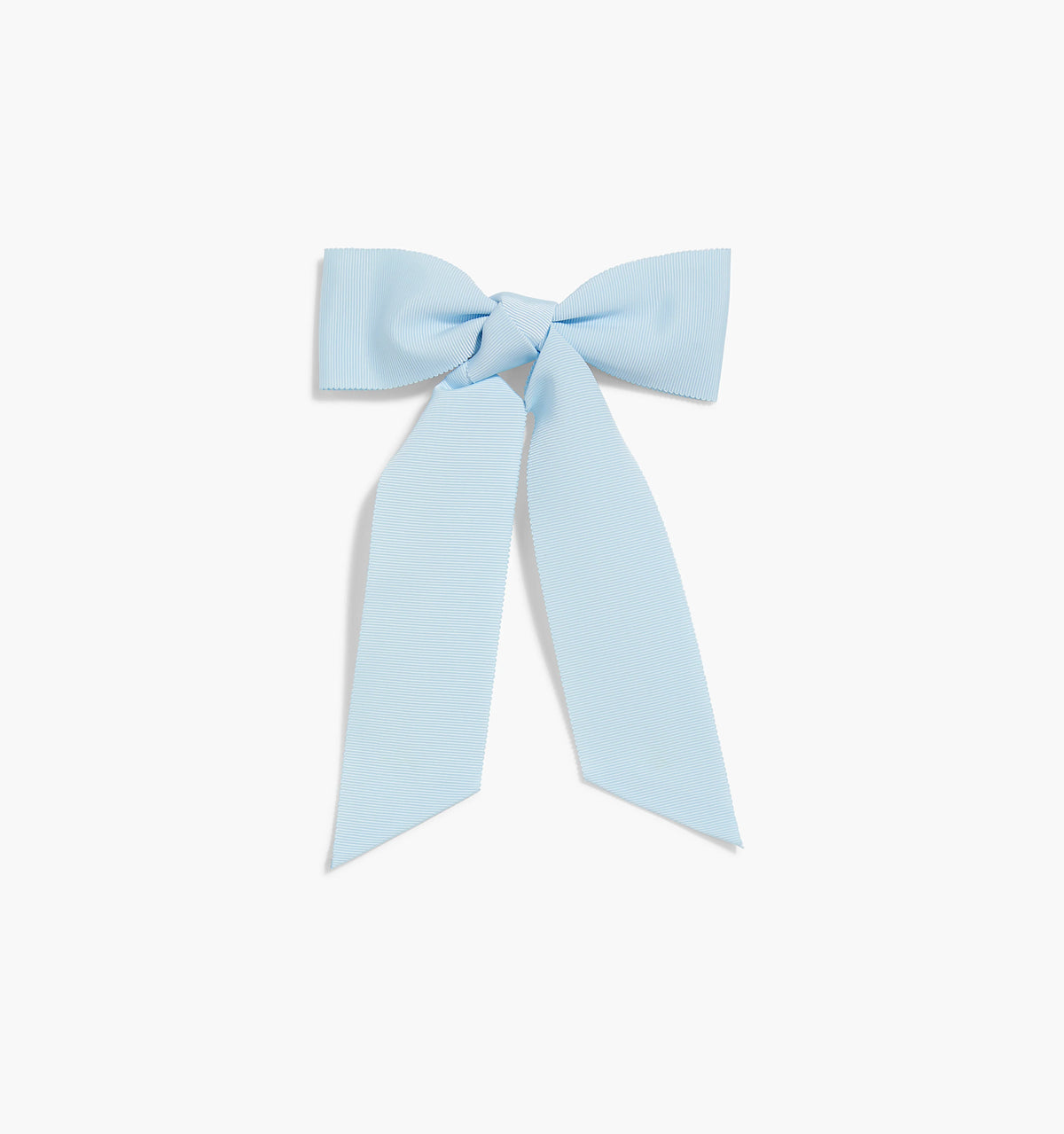 Couturebud The Belle Bow - Powder Blue Grosgrain