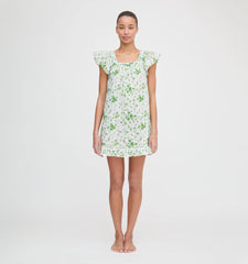 CouturebudThe Lucinda Nightgown - Green Sweet Peas