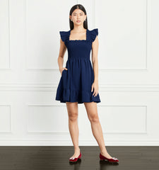Couturebud The Elizabeth Nap Dress - Navy Crepe