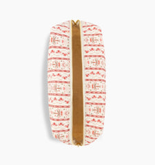 Couturebud The Quilted Cosmetic Bag - Pink Emma Stripe