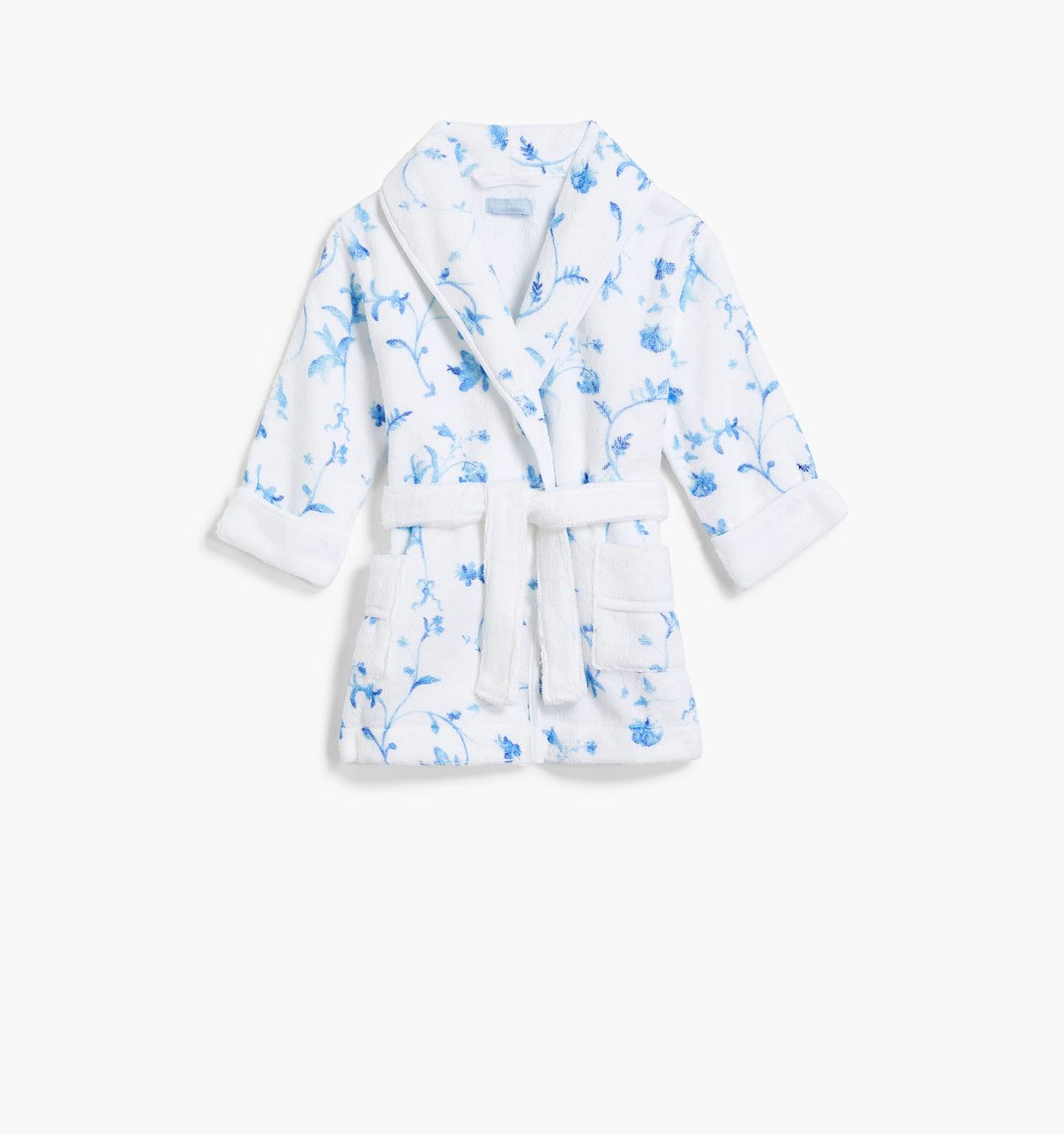 Couturebud The Baby Hotel Robe - Blue Botanical